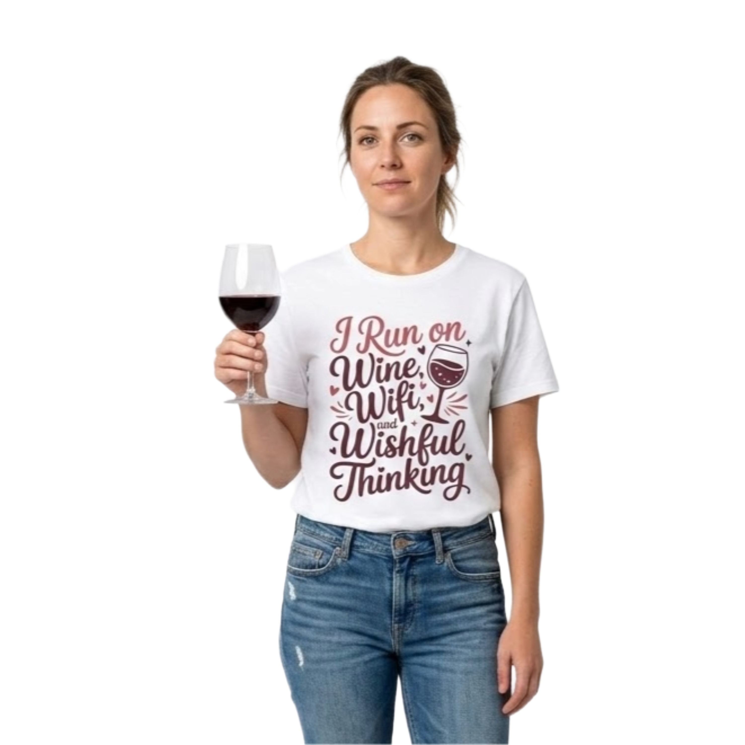 I Run On Wine, Wifi, and Wishful Thinking