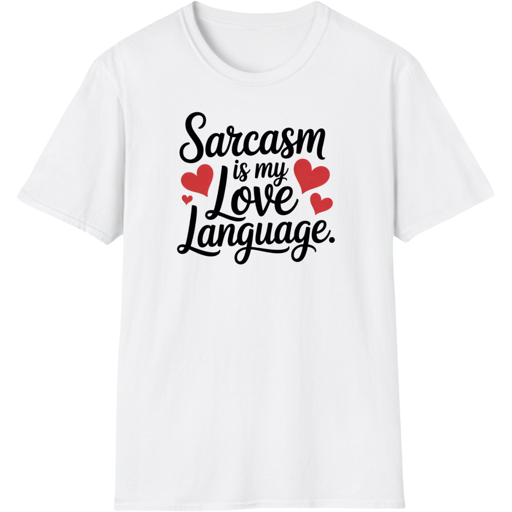 Sarcasm Is My Love Language 2 Hearts